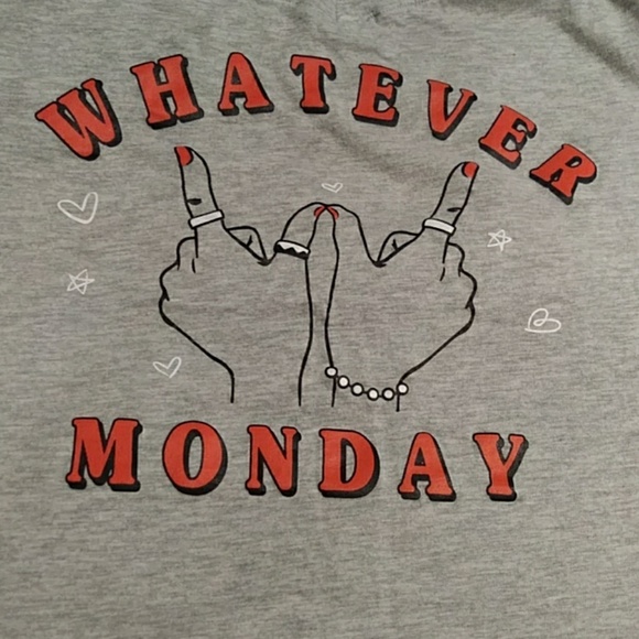 🍍"As if Whatever" Monday Short Sleeve Tee - Picture 2 of 4